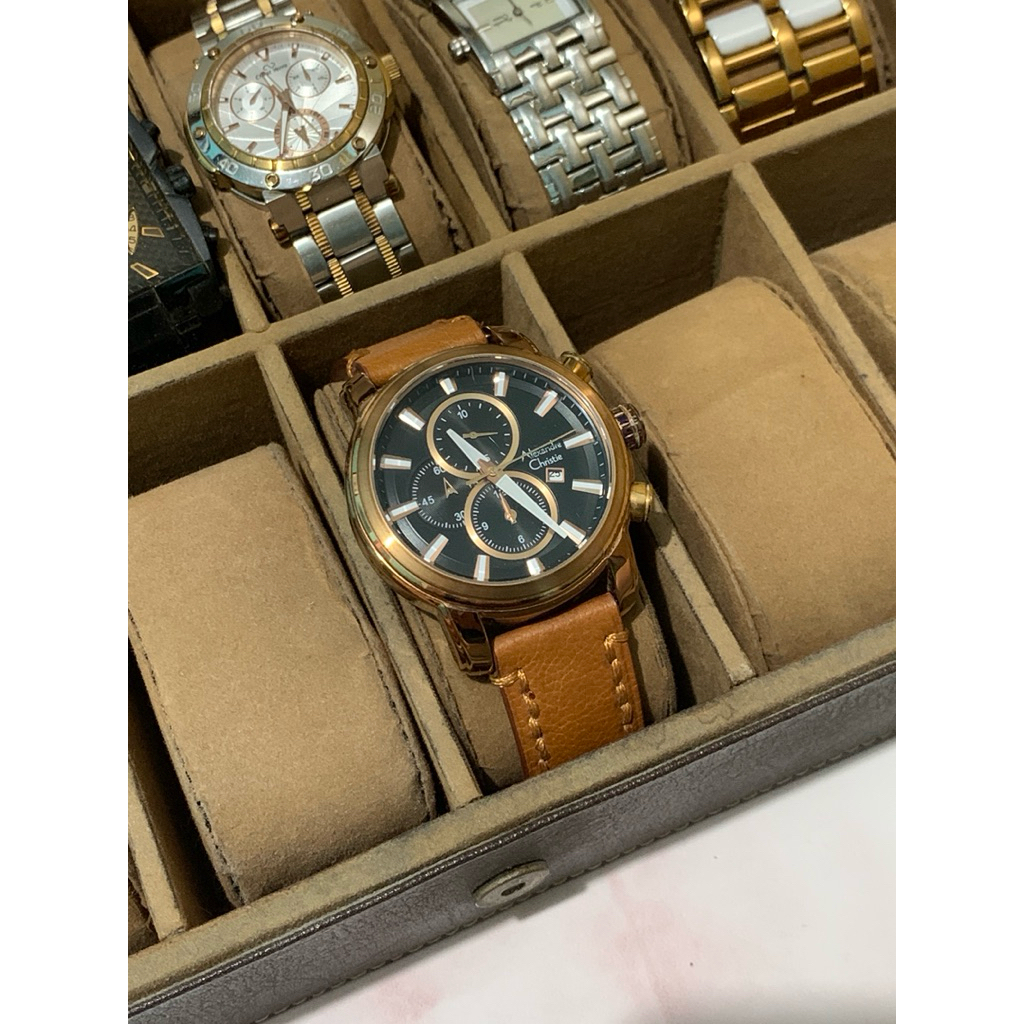 Jam Tangan Analog Pria Alexandre Christie AC 6272 MC