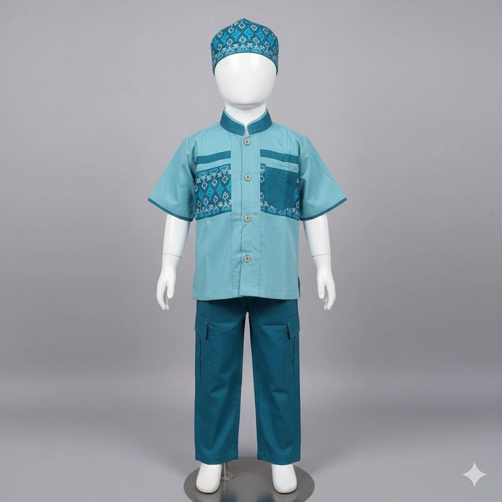 SETELAN KOKO CITRA ANAK COWOK/SETELAN CITRA TERBARU/SETELAN CITRA KIDS/SETELAN KOKO FREE KOPYAH/SETE