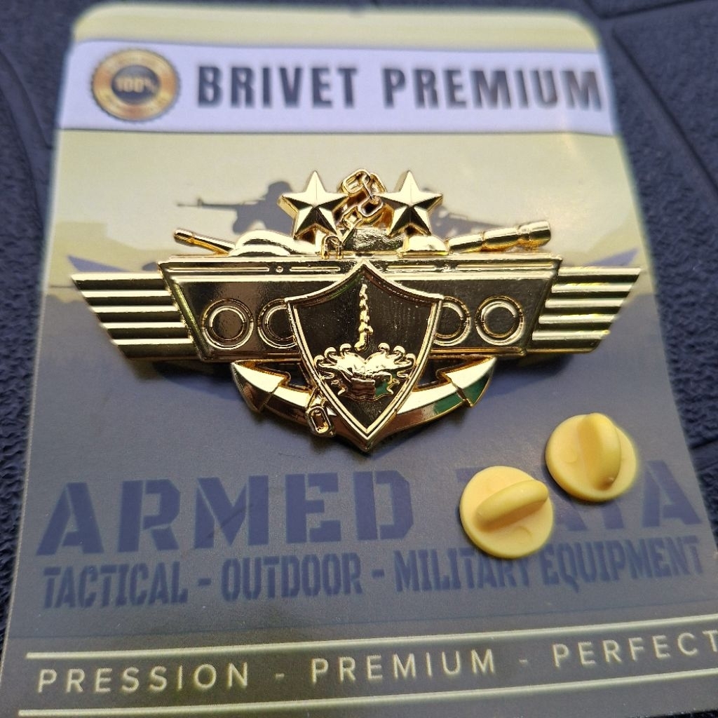 Brivet Premium Kavaleri Marinir Limited Edition 3D
