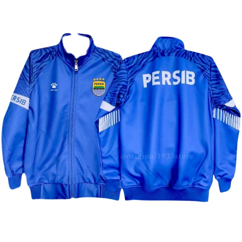 Jaket Tracktop Anak Persib Official 2025/2026 Logo Timbul 3D