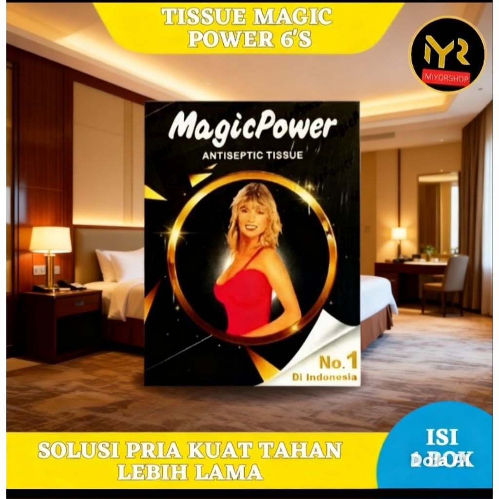 Tisu megic / megic powet/ tisu 1 box 6pcs