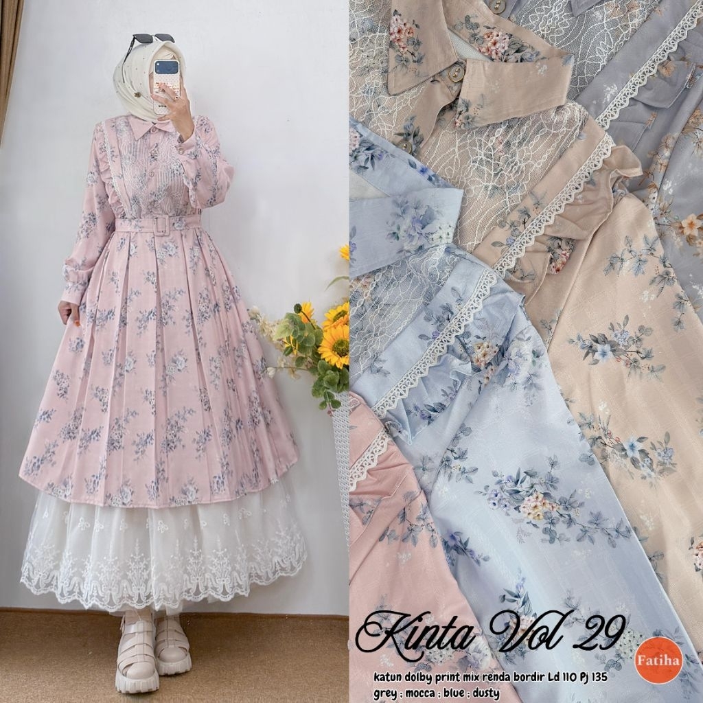 KINTA DRESS#29, MAISYA VOL#2, KINTA#8 DRESS BY FATIHA