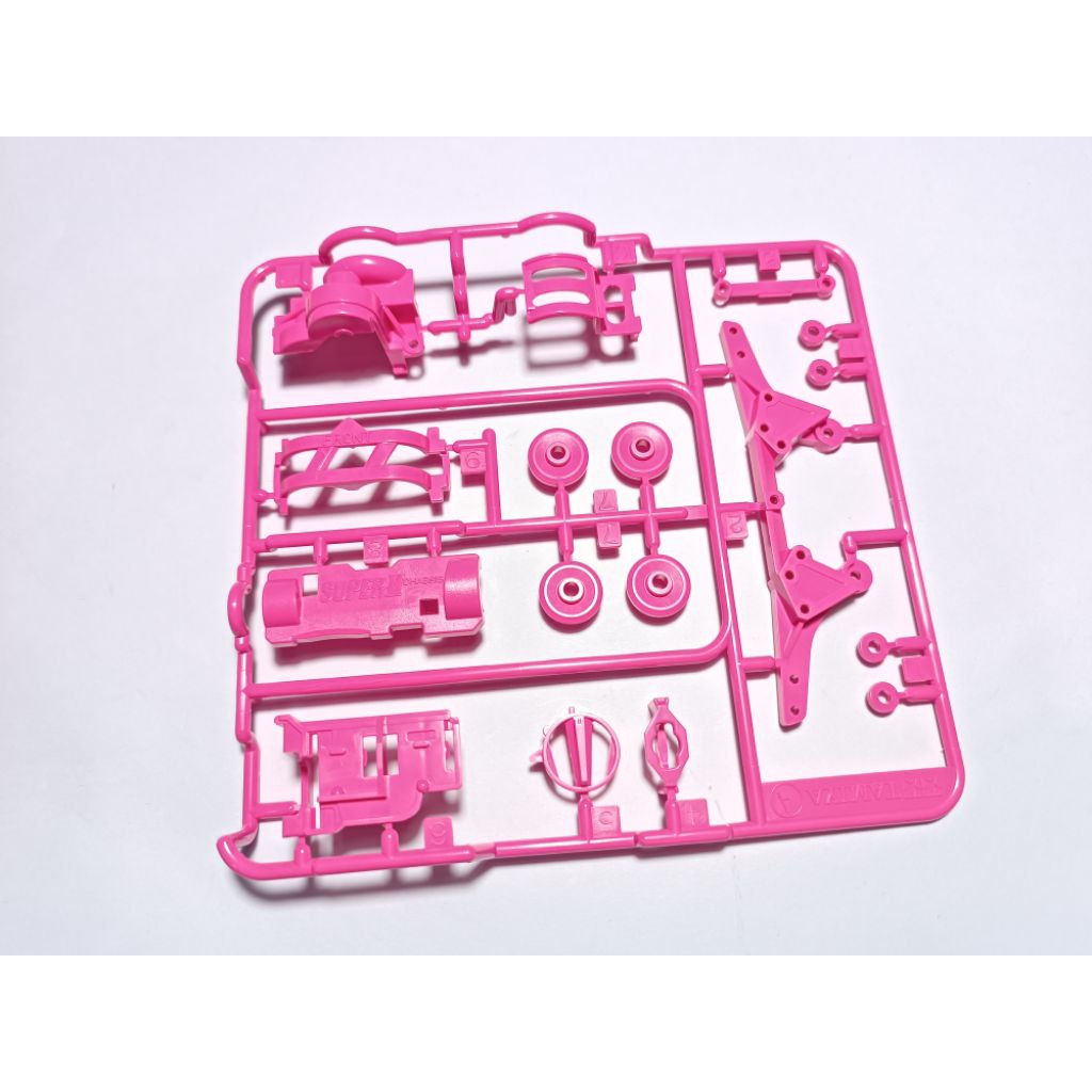 Gearbok Super2 chassis pink original tamiya