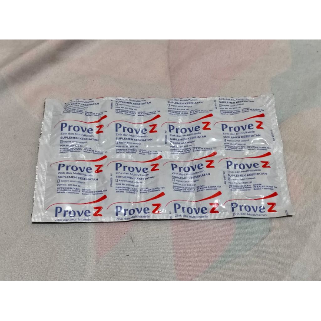 prove Z strip 10 tablet vitamin