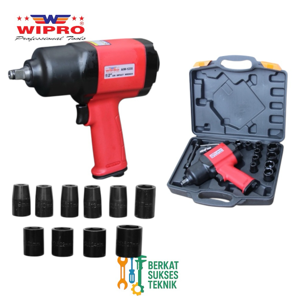 WIPRO Air Impact Wrench AIW-1235 (1/2 inch)