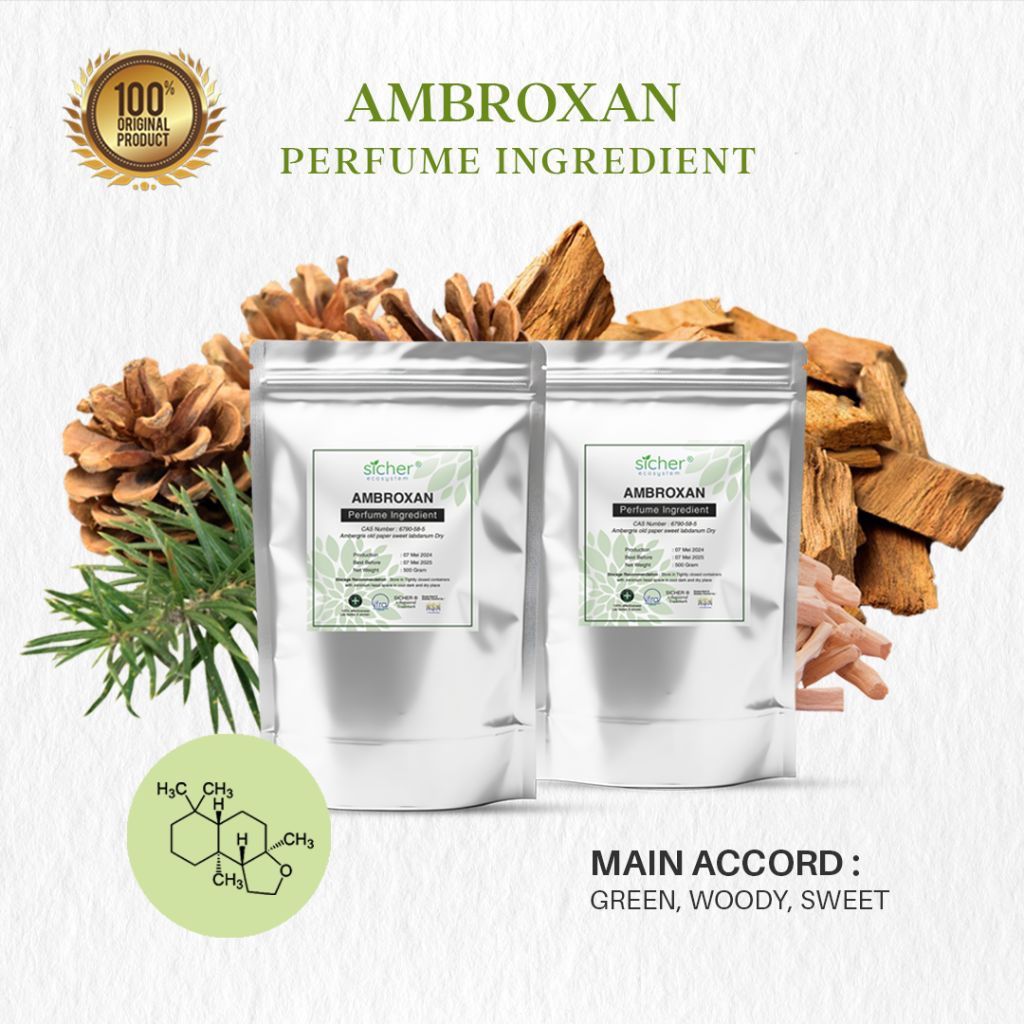 Ambroxan - Sicher Raw Material/ Parfume Ingredient/Natural Isolate/Ambroxan Powdery