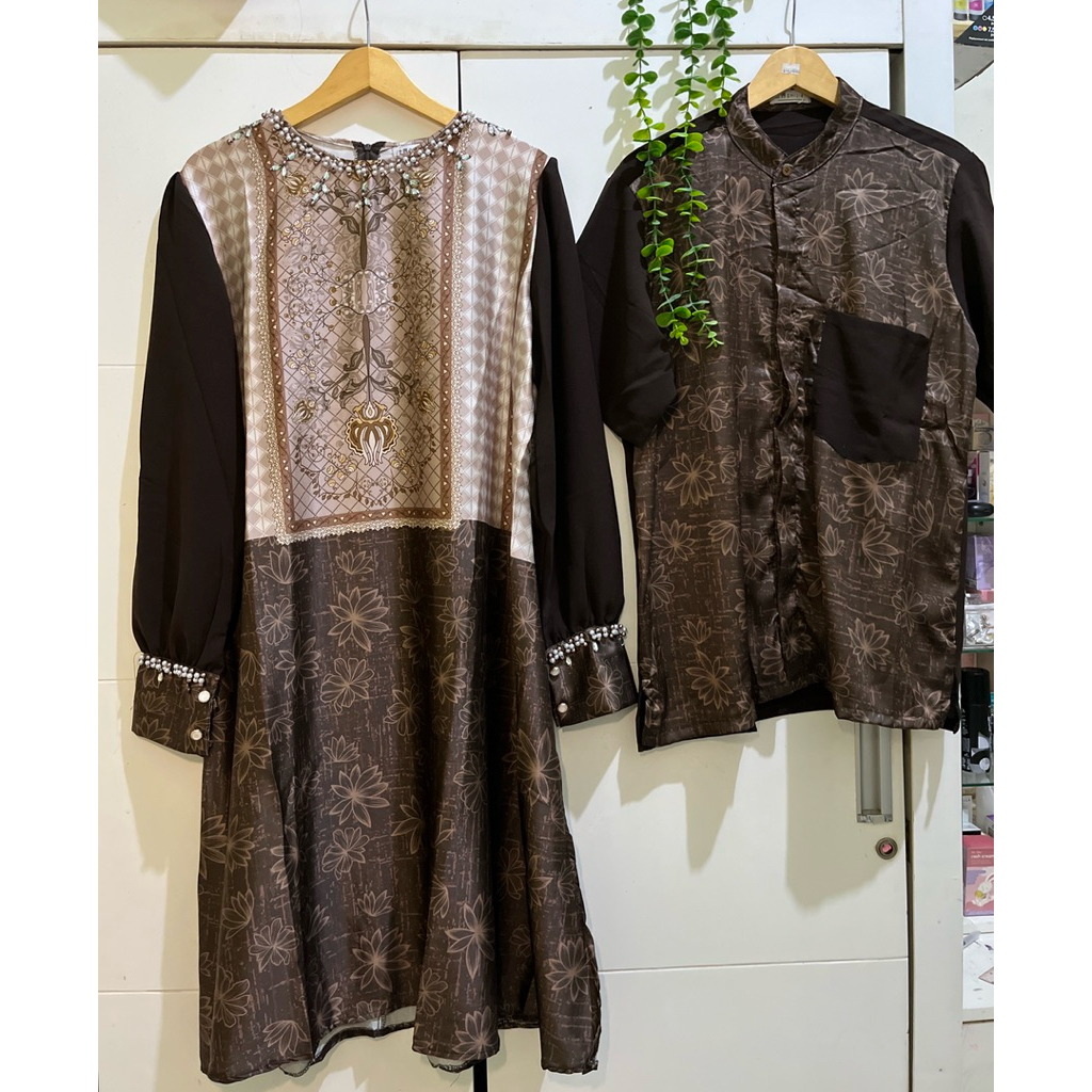 SETELAN CELANA TUNIK COUPLE TERBARU TERMURAH BY SHIJIE 2026