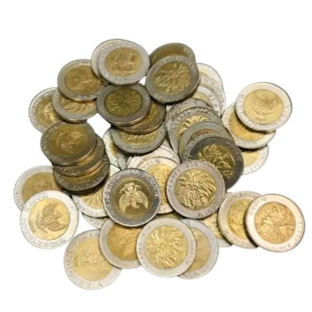 Uang Koin 1000 Kelapa Sawit 1996-Uang Kuno Untuk Koleksi