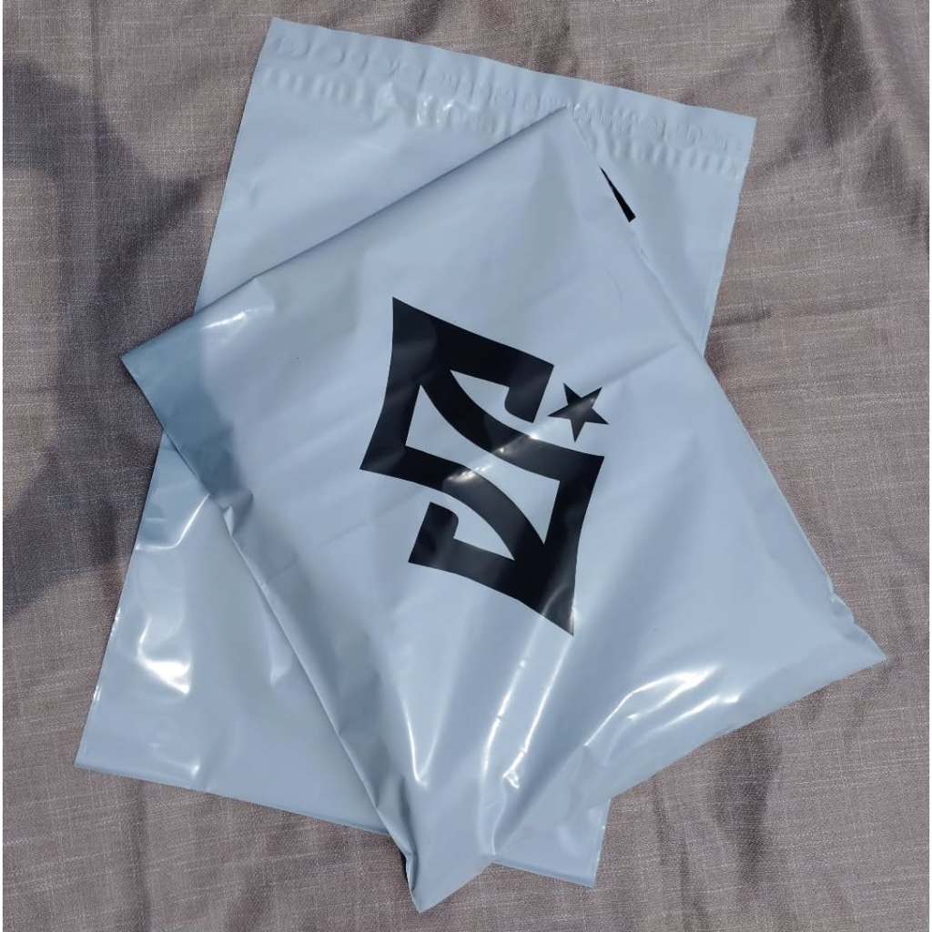 plastik polymailer, polymailer custom, polymailer tebal, plastik custom sablon, plastik packing olsh