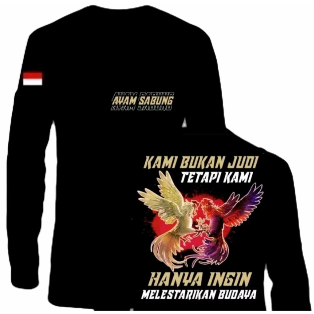 KAOS AYAM SABUNG PANJANG
