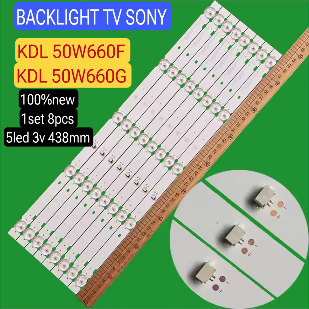 LAMPU LED BACKLIGHT BL TV SONY 50W660 50W660G KDL-50W660G KDL-50W660F