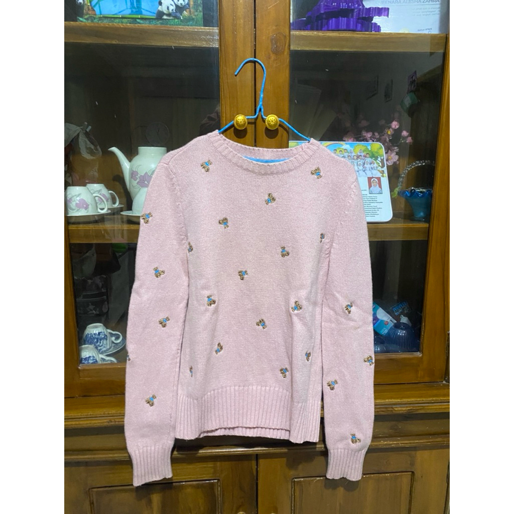 sweater teenie weenie pink bear