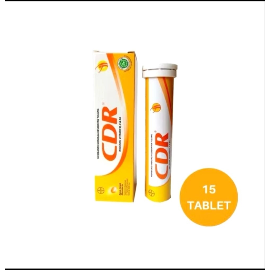 CDR Effervescent Kalsium D-Redoxon 15 Tablet