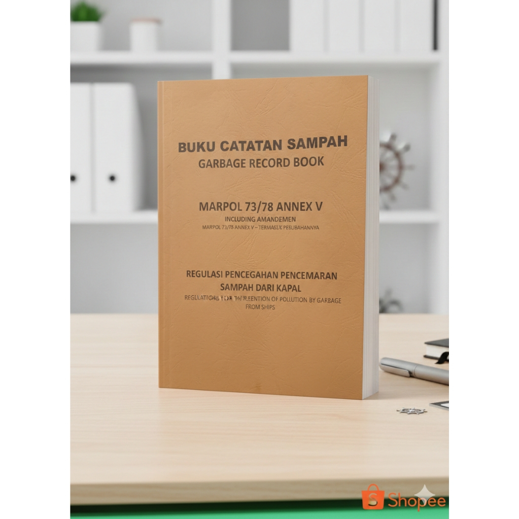 Buku Catatan Sampah Kapal (Garbage Record Book) - Legalisir 2026