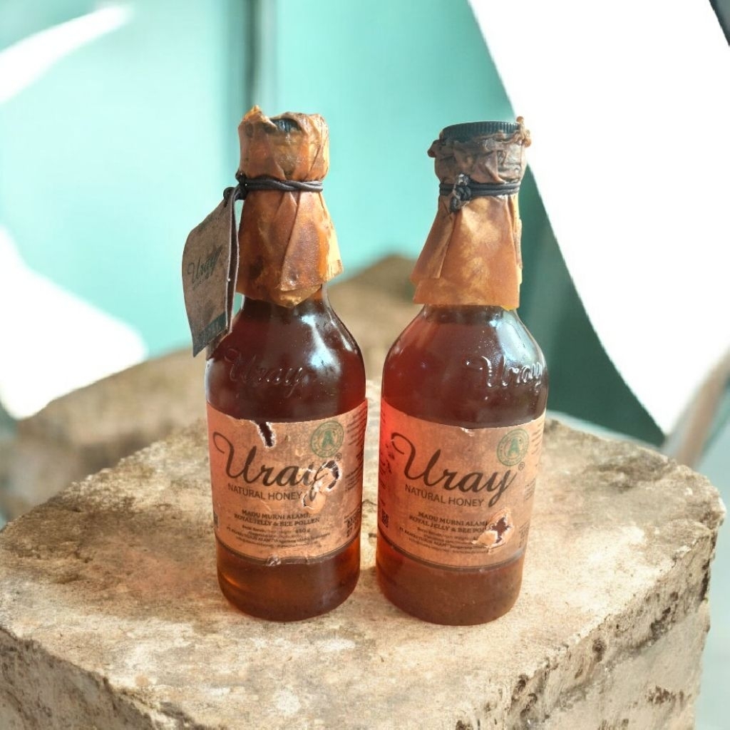 Madu Uray Asli, 450gr. Rijek Stiker.