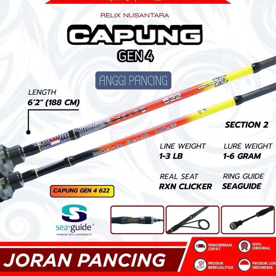JORAN PANCING RELIX NUSANTARA CAPUNG 622 UL - GEN 4