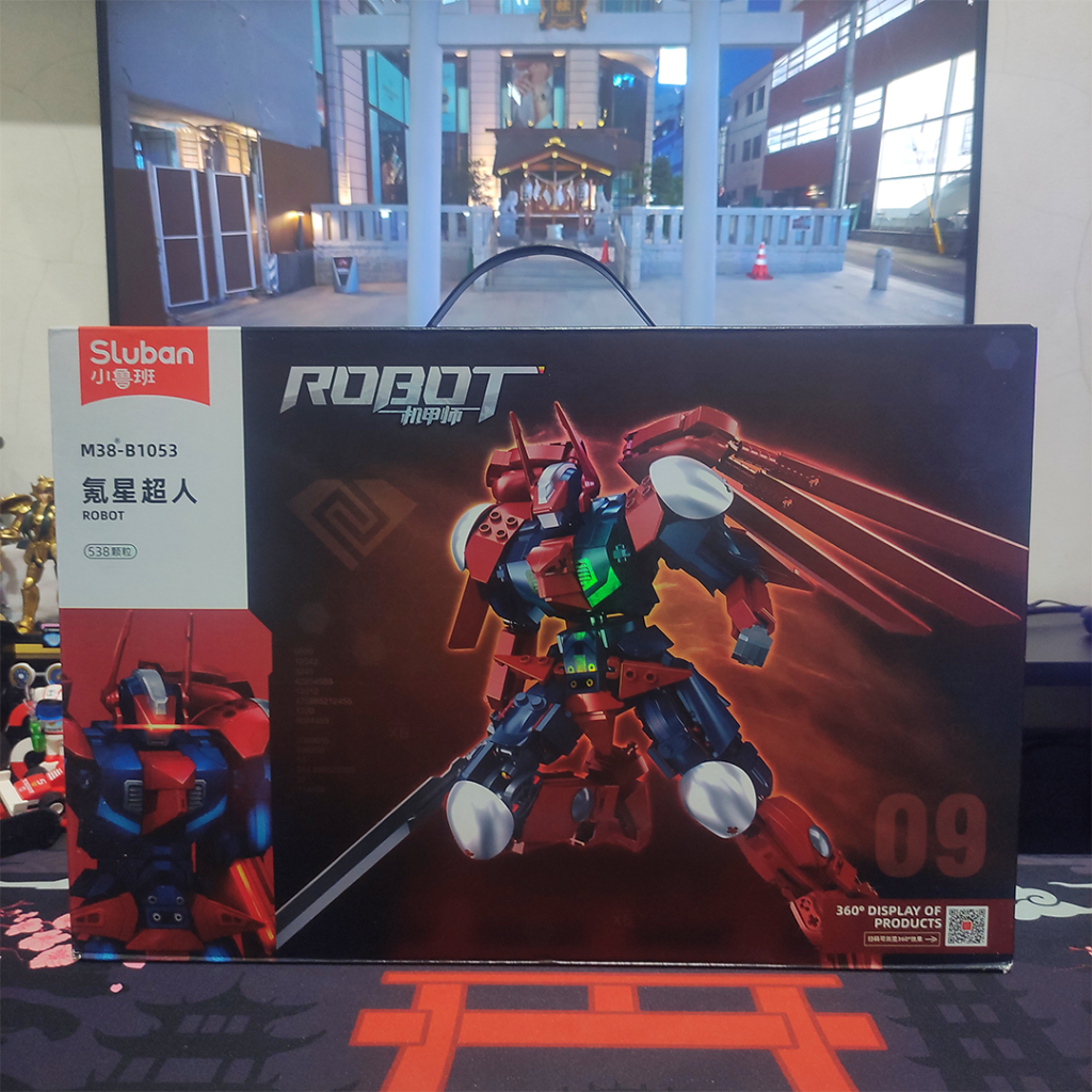 OHSOME Sluban - Block Mainan Brick Blok Susun Robot Sluban Kryptonian Superman