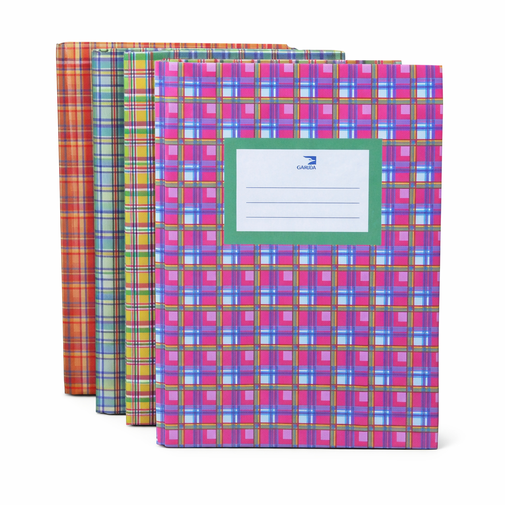 Buku Hardcover Garda Kuarto Folio 100 200 Lembar / Buku Tulis Notes Akuntansi Garda Kuarto Folio