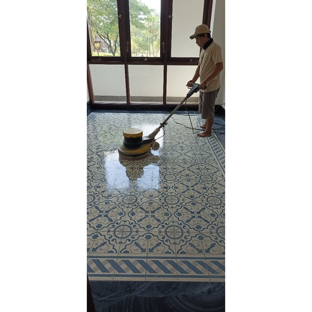 Jasa Poles Ubin Tegel-Poles Lantai Acian Semen