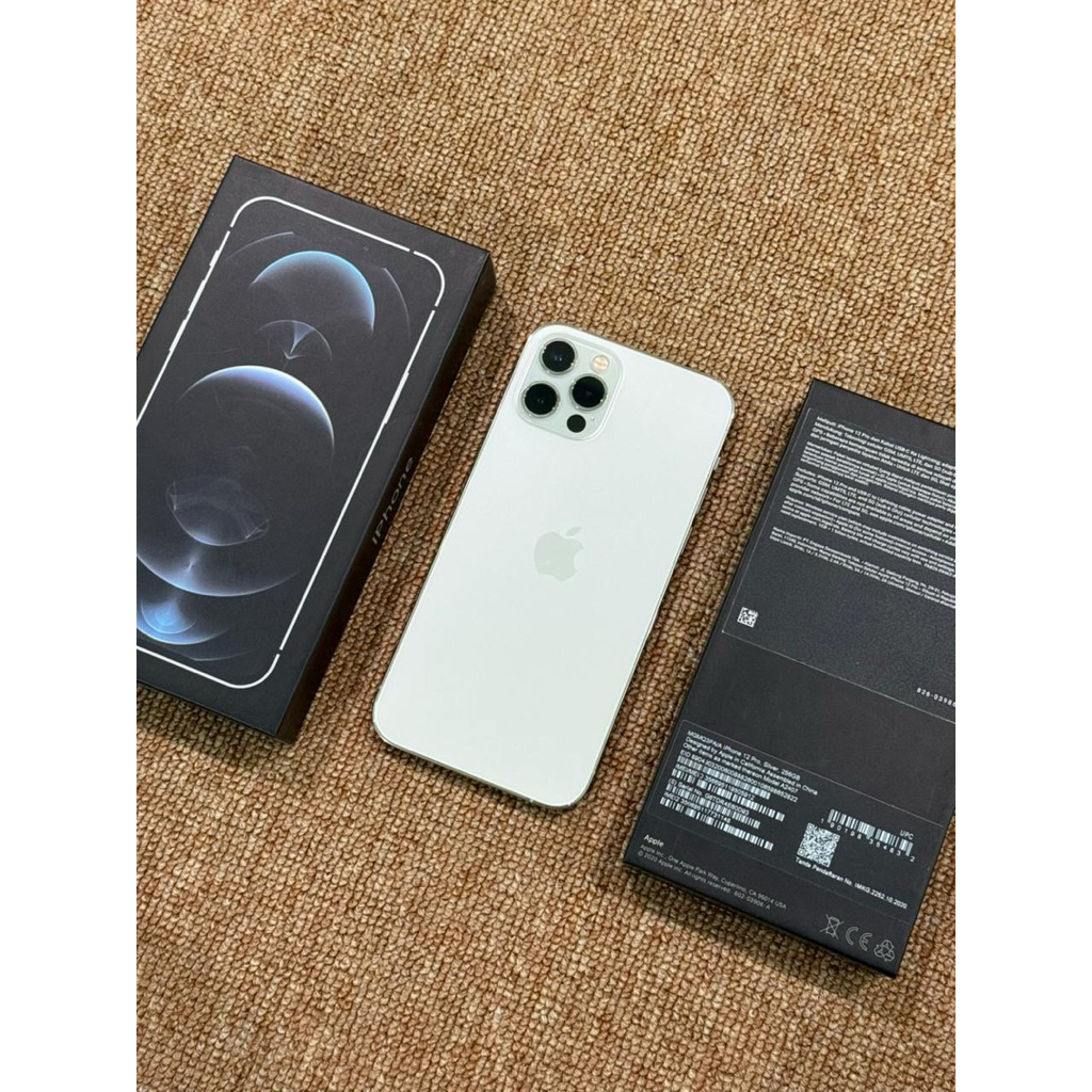 Iphone 12 pro 256gb resmi ibox second silver