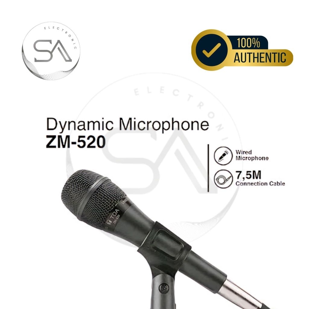 ZM 520 Microphone TOA / Mic TOA /Mic halo TOA ZM 520
