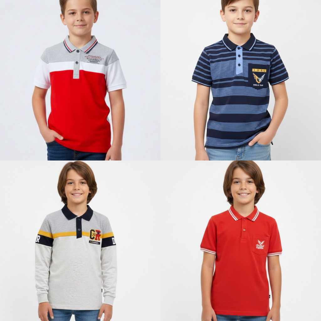 Cardinal Kids kaos Polo Anak Laki-Laki CATL422 CATL423 CATL424 CATL425