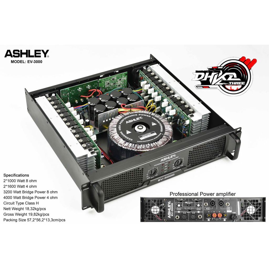 POWER ASHLEY EV 3000 ORIGINAL CLASS H / Power Ashley EV 3000 Original class H / Power Ashley Ev3000 