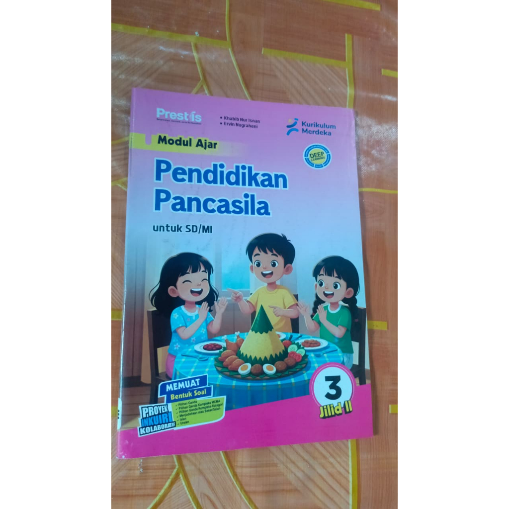 LKS PUSTAKA PERSADA KELAS 3 PENDIDIKAN PANCASILA SEMESTER 2 TERBITAN 2025
