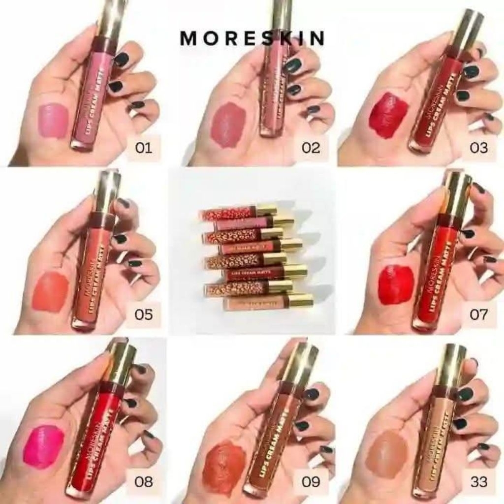 moreskin lipstik|moreskin lipcream matte|moreskin lipmatte