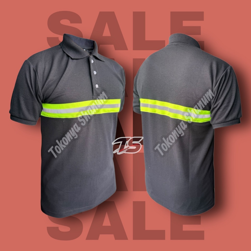 Kaos Safety Lengan Pendek – Kaos Proyek Lapangan Scotlight Bahan Katun