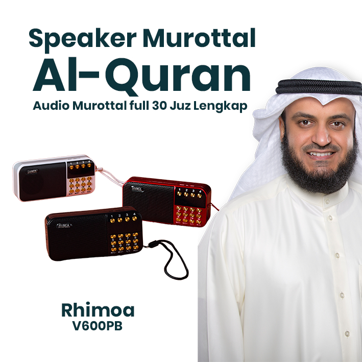 Rhimoa Speaker Al-Quran 30 Juz Powerbank Ori