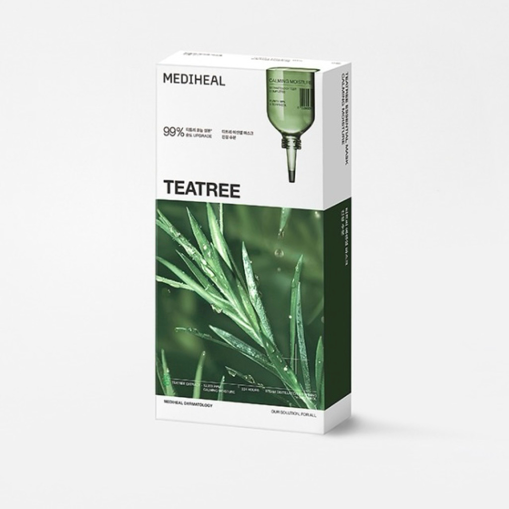 MEDIHEAL Teatree Essential Sheet Mask Pack Box 10