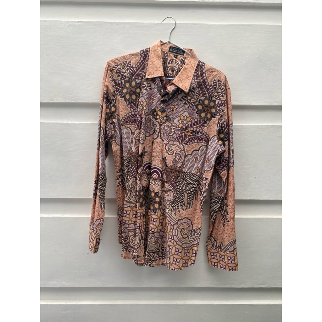 Preloved kemeja batik ado ukuran L