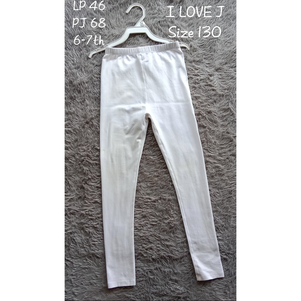 Celana leging anak usia 6-7th I_LOVE_ J