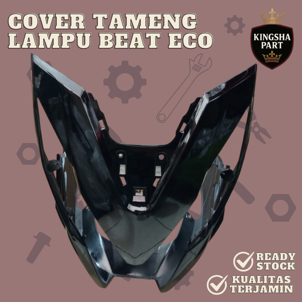 Cover tameng lampu depan honda beat eco street 2016-2019 cover front tameng lampu depan beat eco k