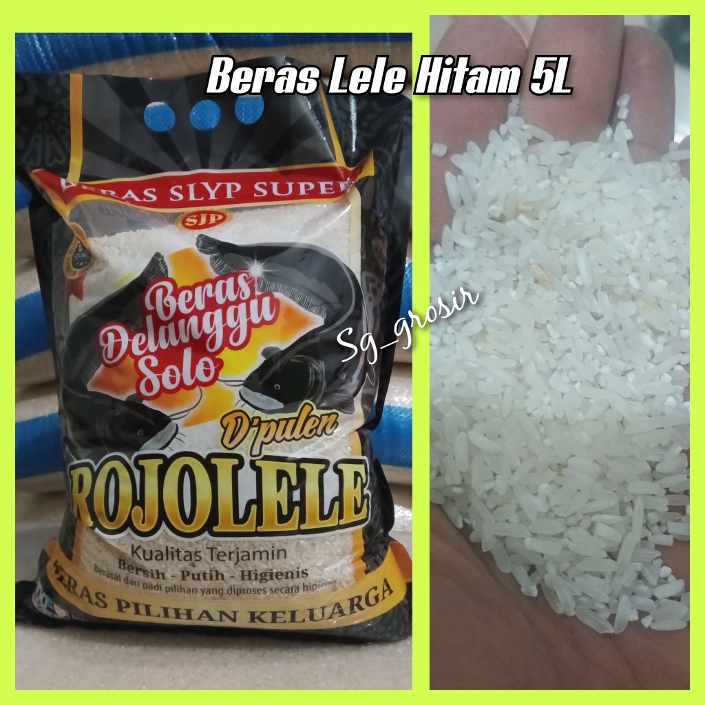 # BERAS MURAH # BERAS LELE HITAM 5L, BERAS PULEN, BERAS ENAK