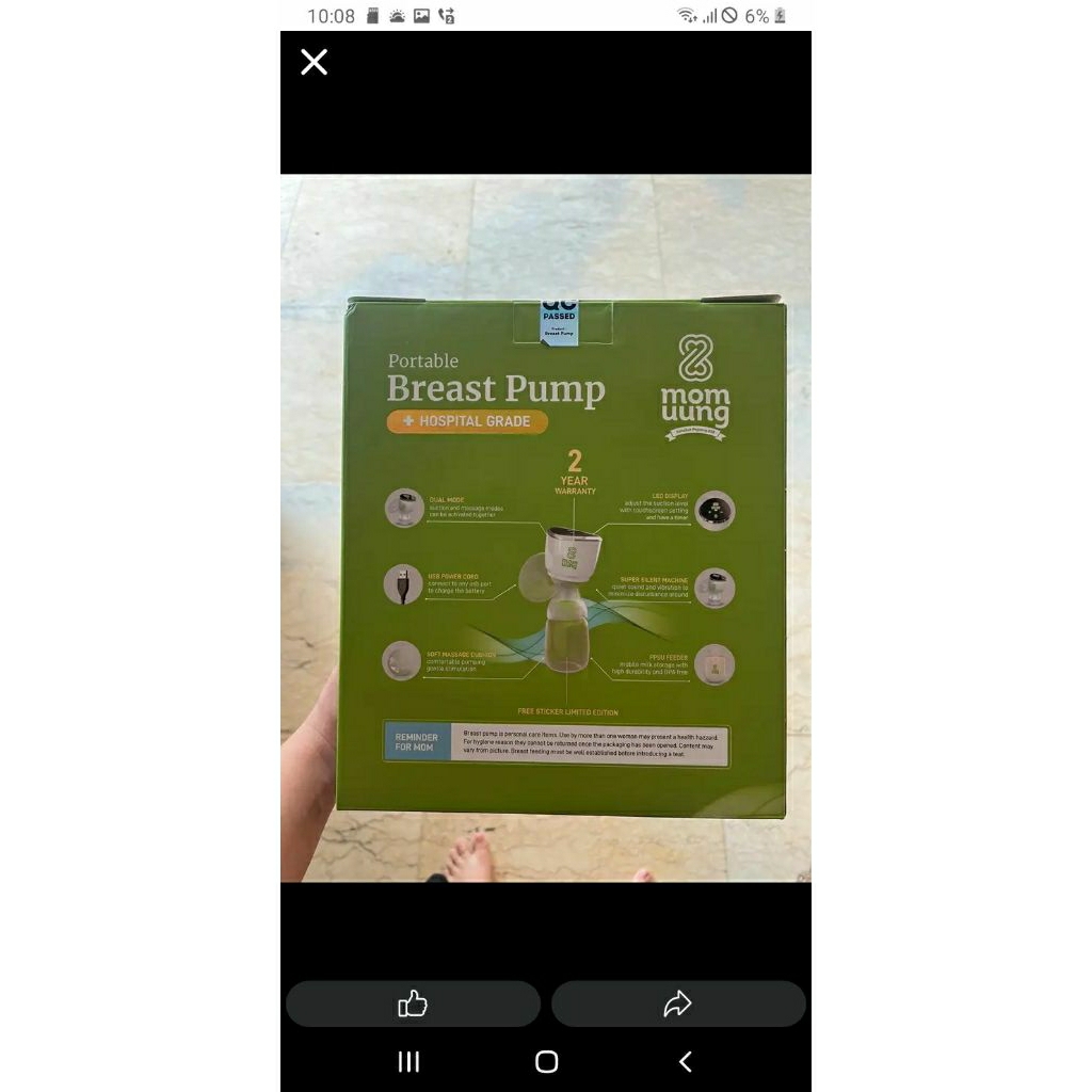 pompa asii mom uung elektrik