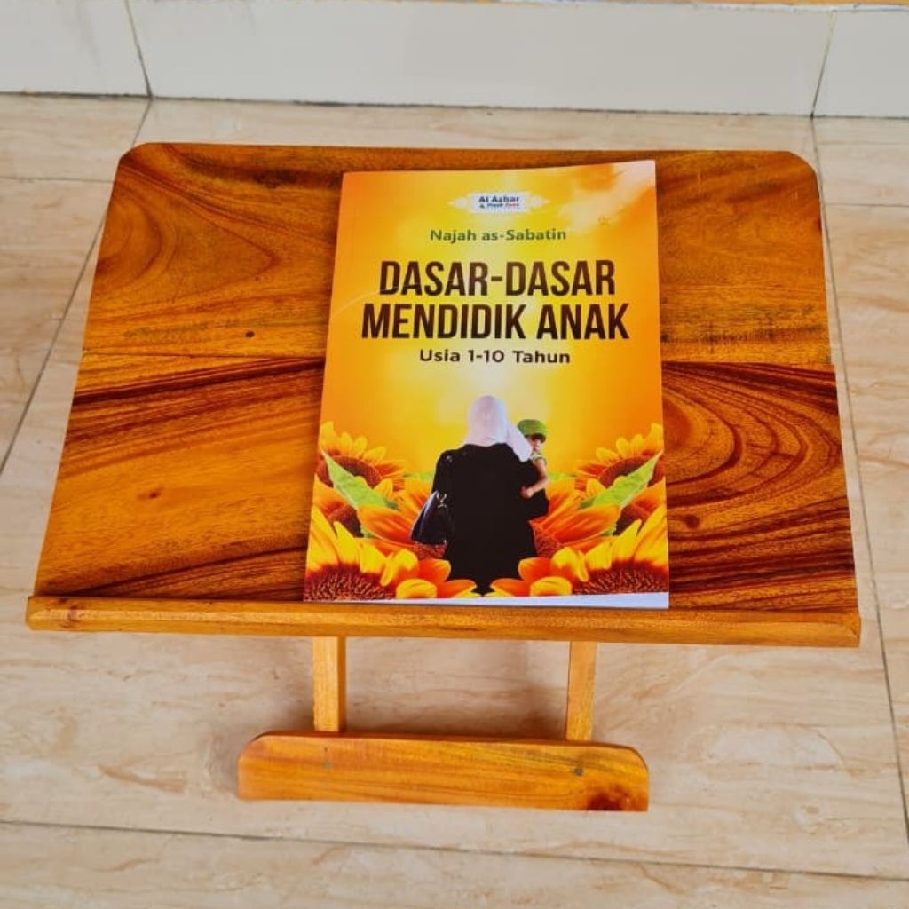 Meja Rehal Al Quran Ful Kayu Jati pilihan sudah plitur
