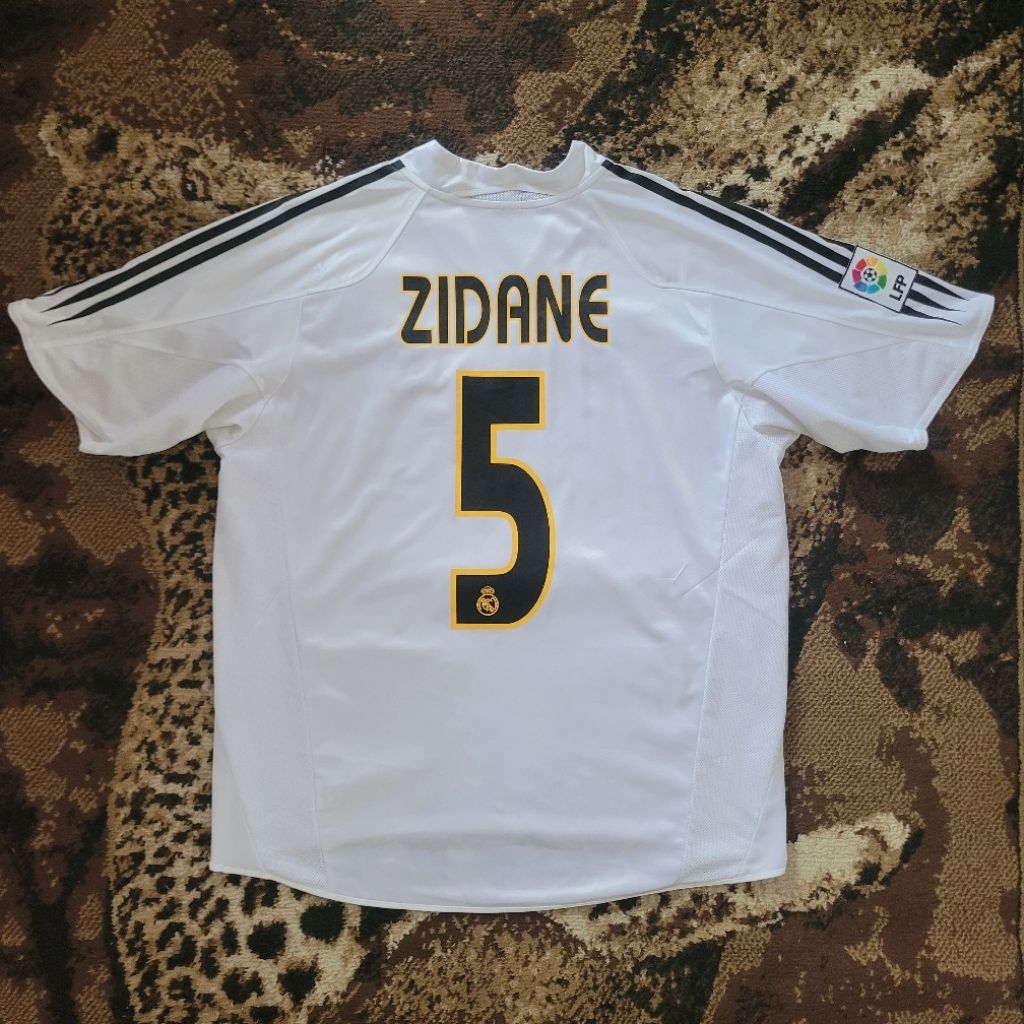 Jersey real Madrid 2004 2005 Zidane (FREE KAOS MADRID)
