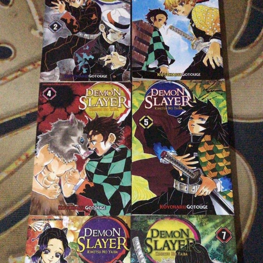 Komik Demon Slayer KNY Bekas Preloved vol. 2-15