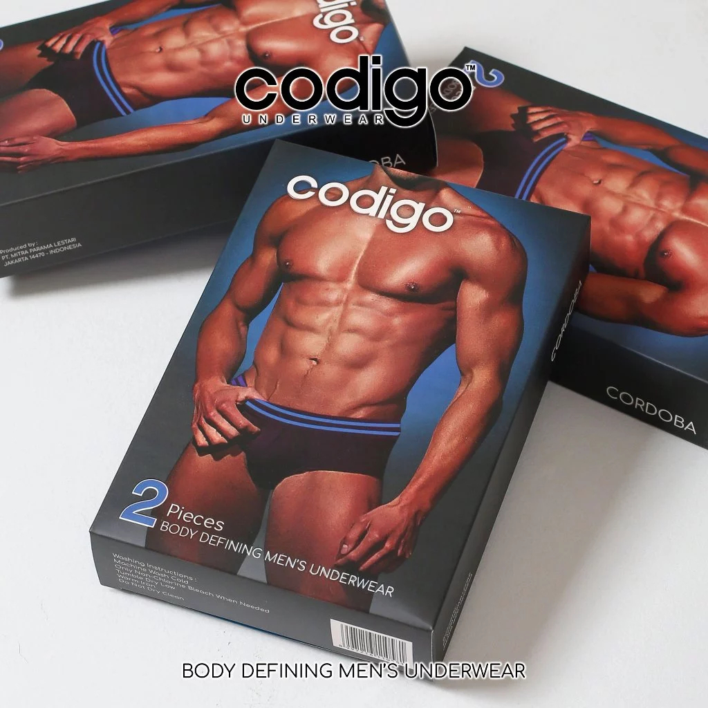 (2pcs) CD Dewasa Pria Celana Dalam Dewasa Cowok CODIGO CORDOBA