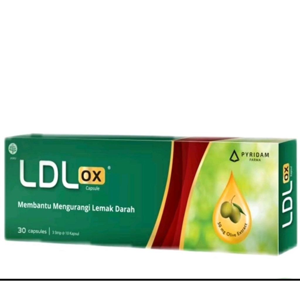 LDL OX/Box - Suplemen Kesehatan-Menjaga kesehatan jantung, kulit, sendi, dan sistem daya tahan tubuh