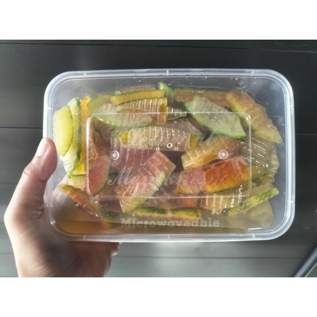 (BESTSELLER) 1 KG MANISAN PEPAYA MUDA (GEDANG) 100% GULA ASLI