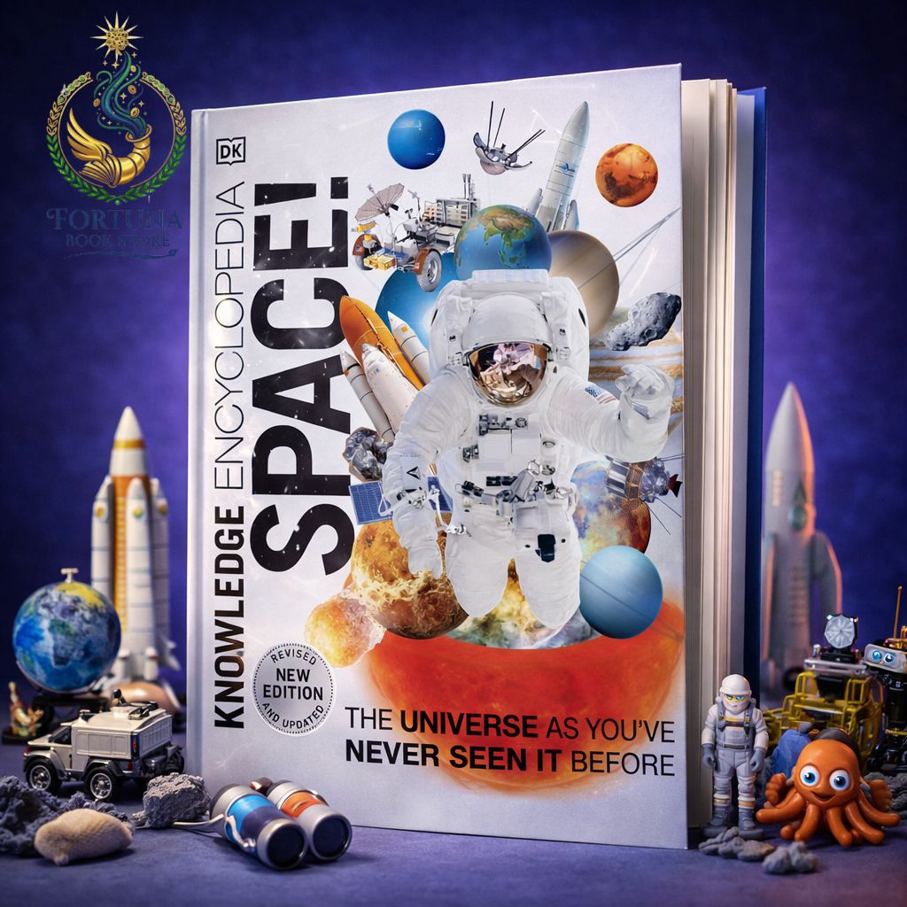 Knowledge Encyclopedia SPACE DK - Buku Ensiklopedia Luar Angkasa Anak & Dewasa - Edisi Terbaru