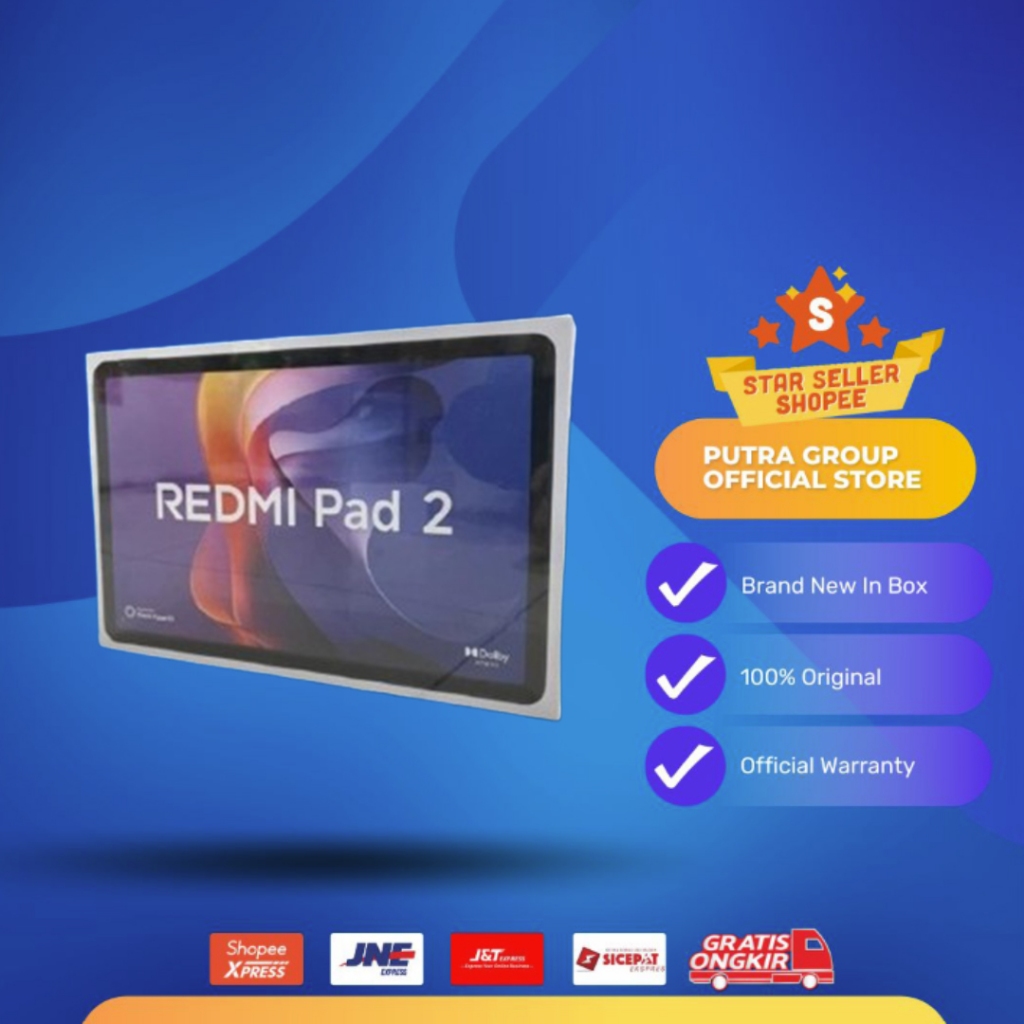 Xiaomi Redmi Pad 2 4/128GB WIFI 6/128GB 4G 4/256GB 4G Gray Green Purple