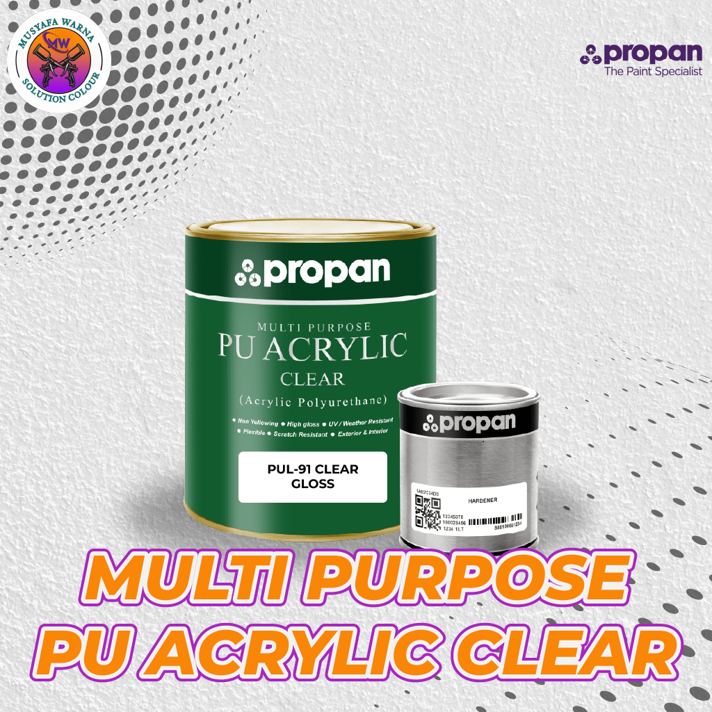 Cat - Propan Multi Purpose PU Acrylic Clear
