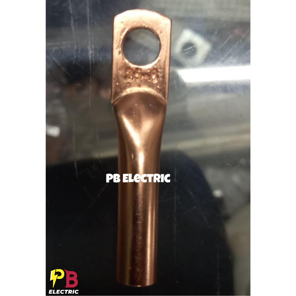 Skun Copper Panjang 25 mm / Skun Tembaga Panjang 25 mm / Skun Tembaga Leher Panjang 25 mm