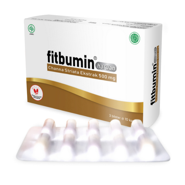 Fitbumin Haruan – Suplemen Ikan Gabus Albumin | Bantu Menunjang Pemulihan Pasca Operasi