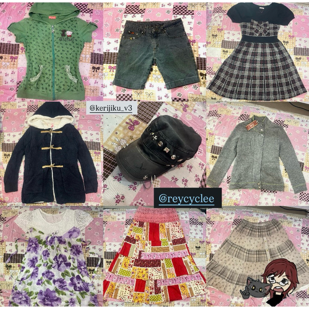New Batch E | SALE | @kerijiku_v3 & @reycyclee | axes femme | Lizlisa | y2k | sale | Pakaian | baju 
