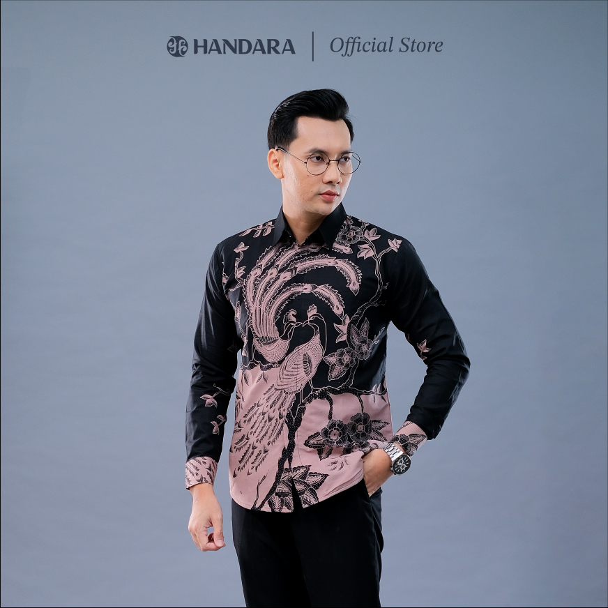 Batik Handara - Asmara Manyura Kemeja Pria Furing Erro